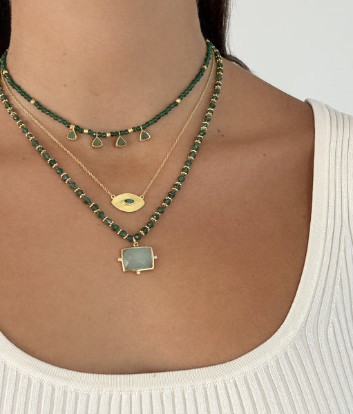 Green Aventurine Zahara necklace