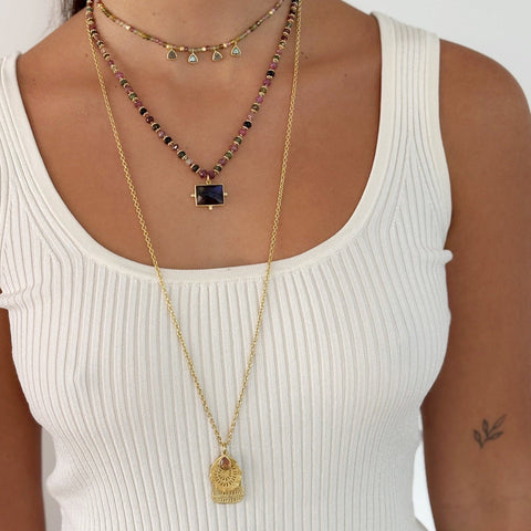 Johari chain necklace