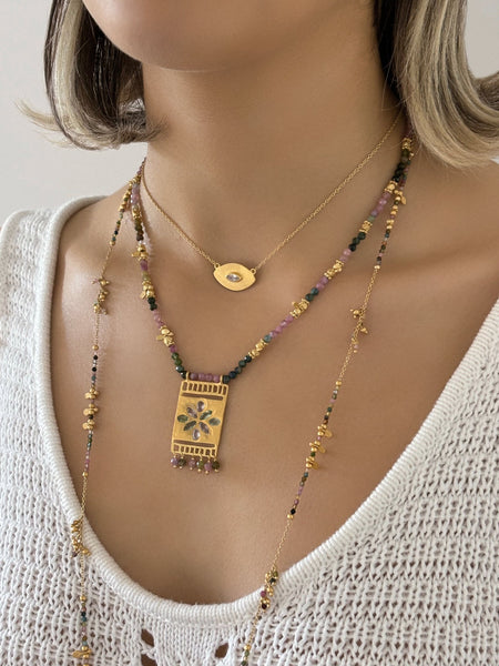 Cubic Zirconia Zahara necklace