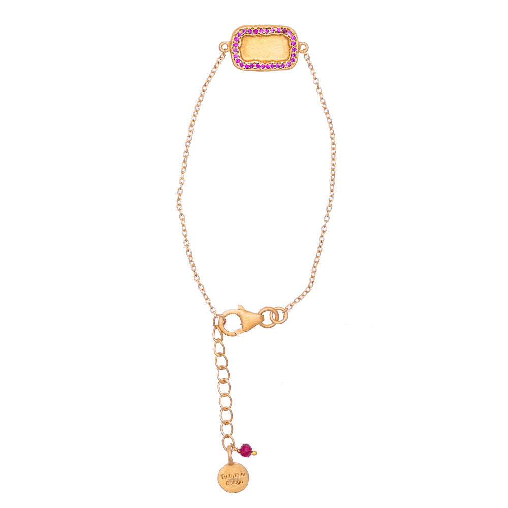 Ruby Zircon Bahia bracelet – Rubyteva Design