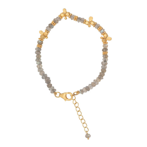 Labradorite Saffron bracelet
