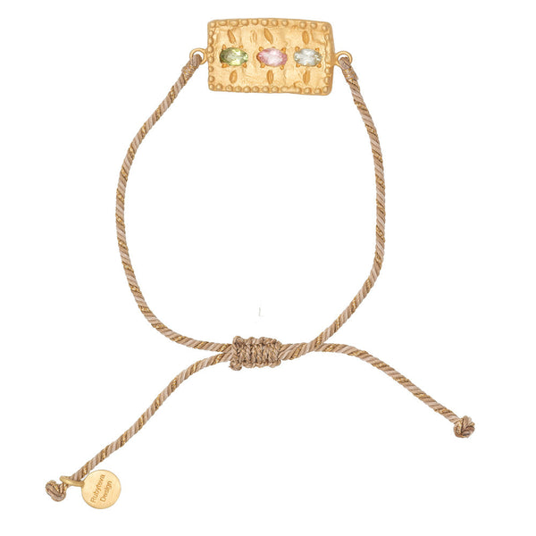 Beige adjustable Amira bracelet