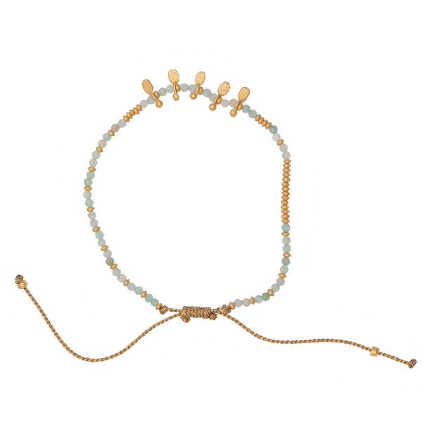 Adjustable Amazonite Beldi bracelet