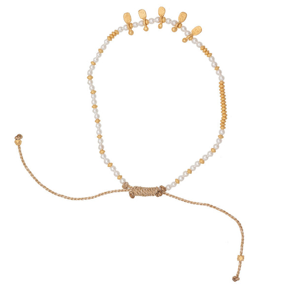 Adjustable Pearl Beldi bracelet