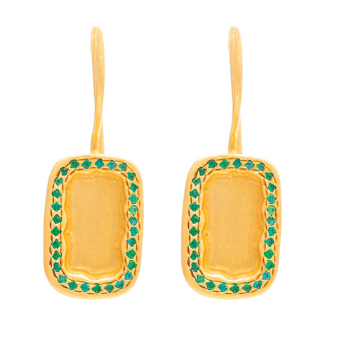 Green Zircon Bahia earrings