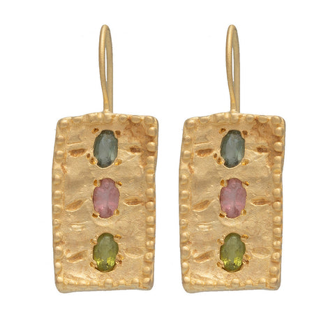Multi Tourmaline Amira earrings