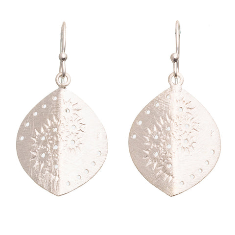 Silver Fez earrings