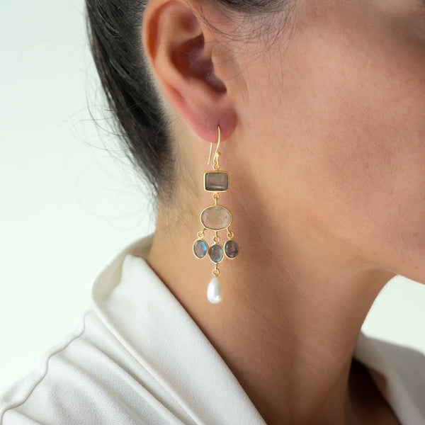 Apatite Purani earrings