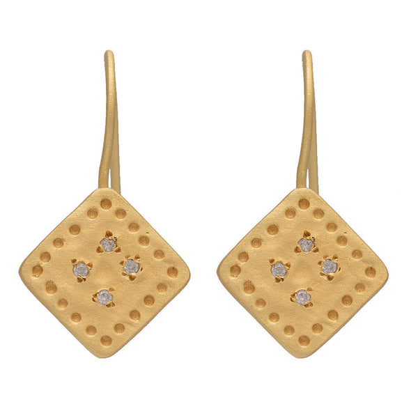 Cubic Zirconia Bacha earrings