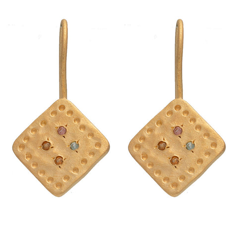 Multi Tourmaline Bacha earrings