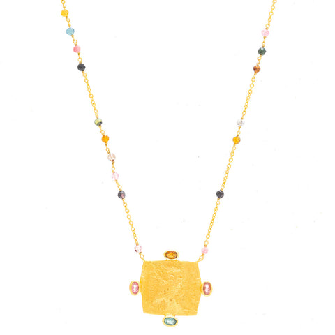 Multi Tourmaline Frida necklace