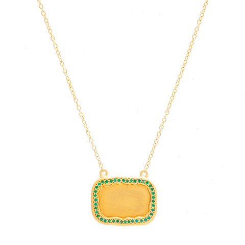 Green Zircon Bahia necklace