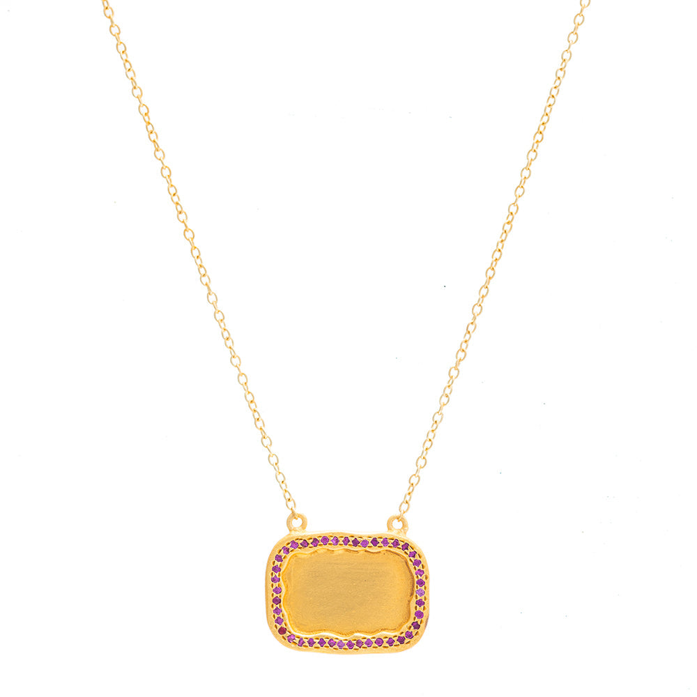 Ruby Zircon Bahia necklace – Rubyteva Design