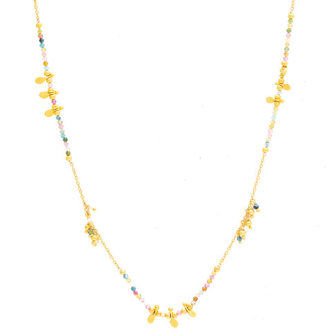 Rosemary Multi Tourmaline necklace