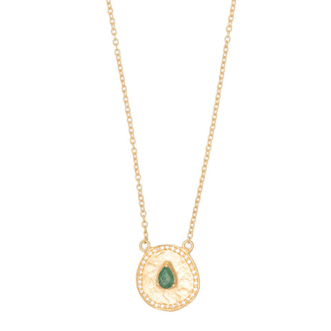 Green Aventurine Majorelle necklace