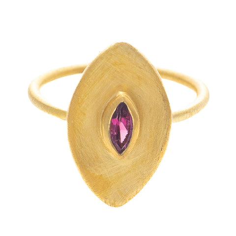 Pink Tourmaline Shamira ring