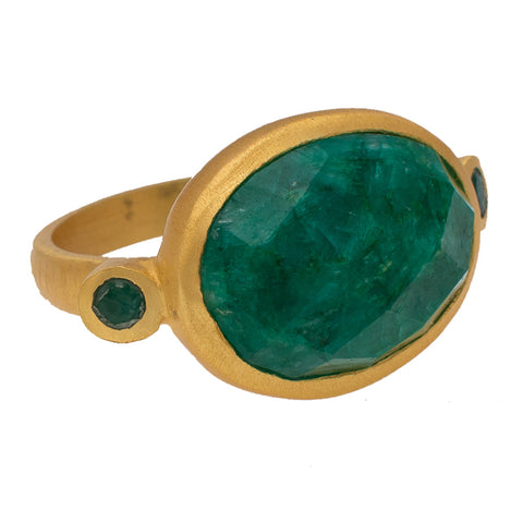 Green Aventurine Berber ring