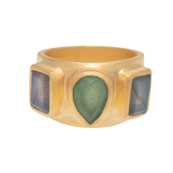 Green Aventurine Anokhi ring