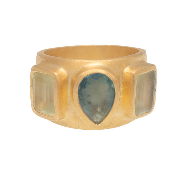 Green Apatite Anokhi ring