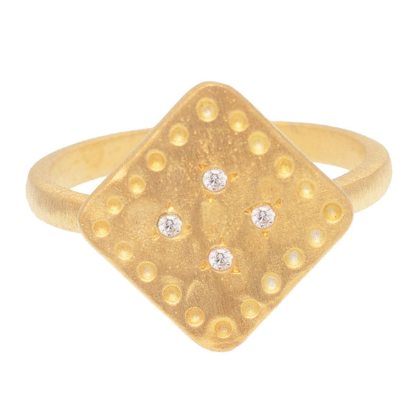 Cubic Zirconia Bacha ring
