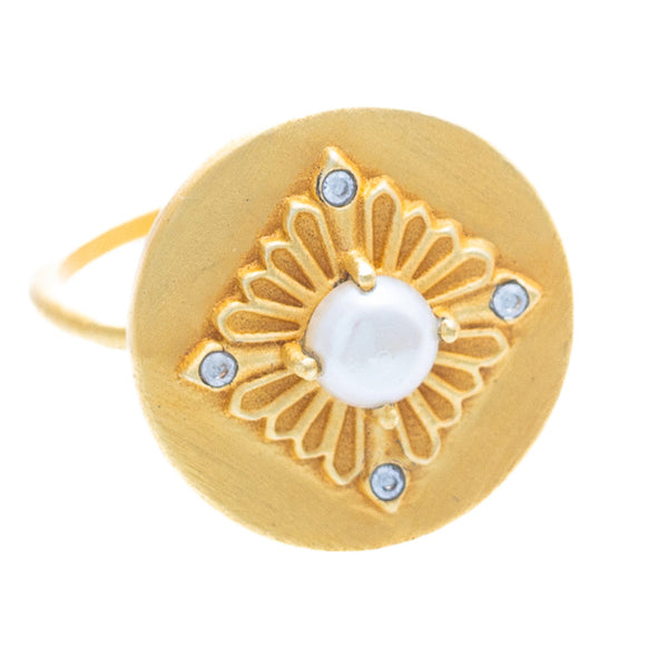 Pearl Banjara ring