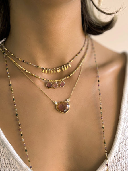 Multi Tourmaline Maya necklace