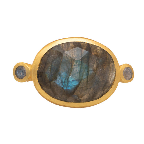 Labradorite Berber ring