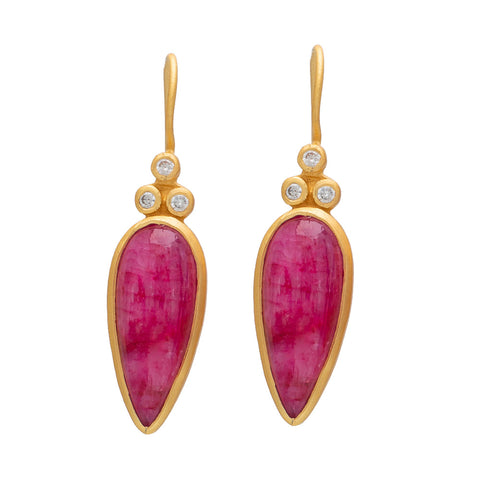Ruby Aphrodite earrings