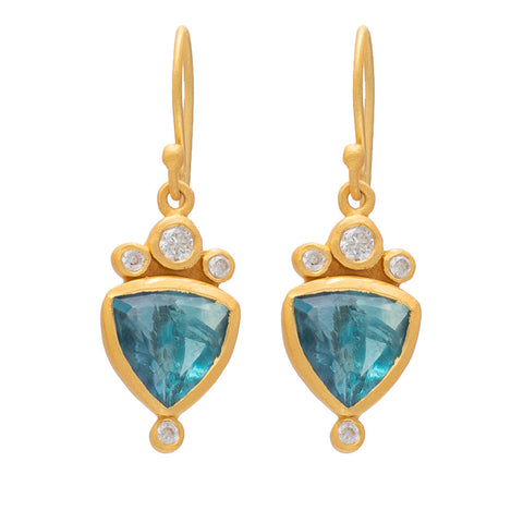 Apatite Athena earrings