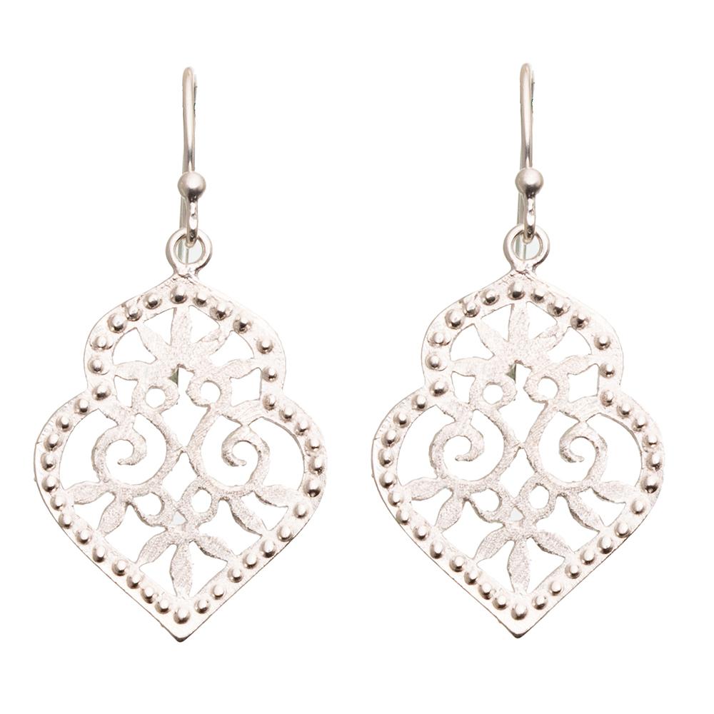 Silver Medina earrings