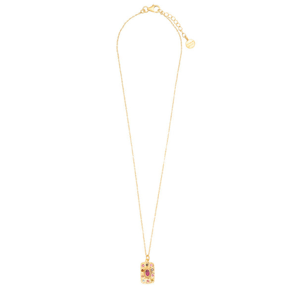 Pink Tourmaline Medina necklace