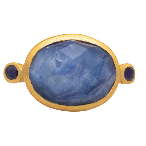 Banjara simulated Sapphire ring